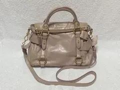 Miu Miu ライトピンク ショルダーバッグ