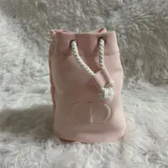 未使用品 DIOR ディオール ノベルティ 巾着 ポーチ ピンク