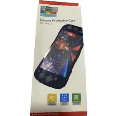 新品！Nintendo Switch 2専用シリコン保護ケース ソフト　ブラック