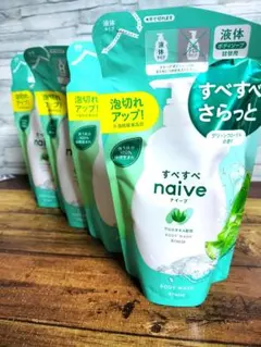 Kracie naiveボディソープ グリーンフローラルの香り 360ml4個のサムネイル