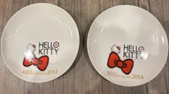 非売品 HELLO KITTY 40周年記念プレート 限定品 ローソン 未使用