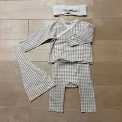 【韓国子供服 peekaboo 】　ニューボーンセット　ヘアバンド付き