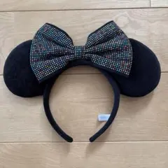 ミッキー耳カチューシャ ビーズ付き　4月15日まで