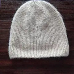 ZARA ベージュ ニット帽