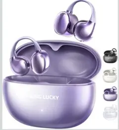 KING LUCKY ワイヤレスイヤホン パープル