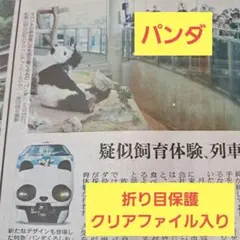 パンダ アドベンチャーワールド　6/27 読売新聞　新聞のサムネイル