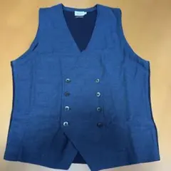 ニットジレ ネイビー