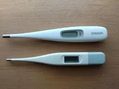 オムロン　体温計２本セット売り♪