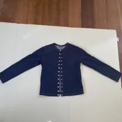 agnès b. ネイビー カーディガン 12 ans