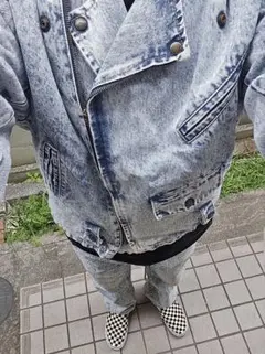 【超希少】80s Levi's ケミカルウォッシュ デニムセットアップ