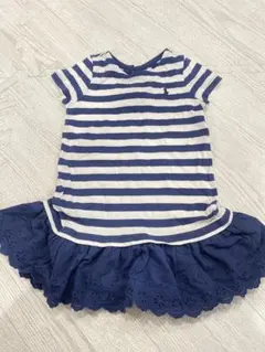Ralph Lauren ストライプワンピース 18M