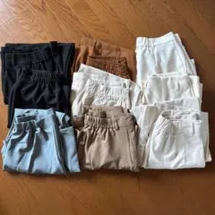 GU パンツ9点セット