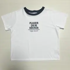 repipi armario ロゴ刺繍 半袖Tシャツ ホワイト Lのサムネイル