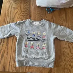 ウルトラマン　110cmトレーナー　裏起毛