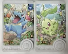 ポケモンフレンダ ベストタッグ3弾 パラレルアートピック ワニノコ　チコリータ