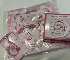 メロクロ　1番くじ　マイメロ３点セット