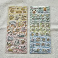 ポケモン　プチプチシール3セット