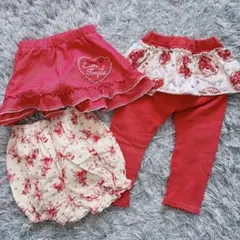 Shirley Tenmple パンツ キュロット 4点セット