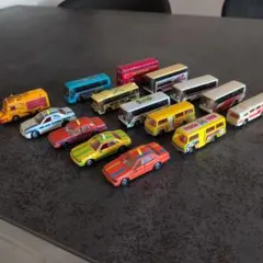 トミカ ミニカー まとめ売り タクシー バス 15台