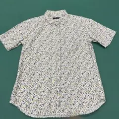 RAGEBLUE 半袖シャツ 花柄 ホワイトのサムネイル