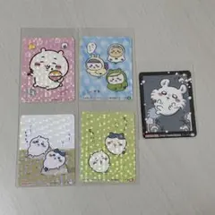 ちいかわ 丸美屋 シール ハチワレ うさぎ モモンガ 5枚セット