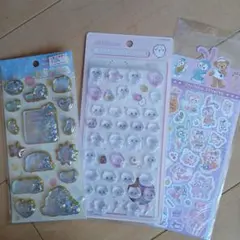 正規品　キラッとぷくぷくエアーシール　すみっコぐらし　ボンボンドロップちいかわ