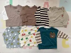 80センチ×7枚　保育園着まとめ売り　長袖Tシャツ　男の子　女の子
