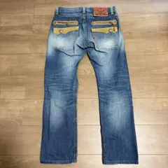 00s【archive】grunge denim pants/Y2K/opium