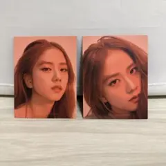 BLACKPINK JISOO トレカ　2枚セット