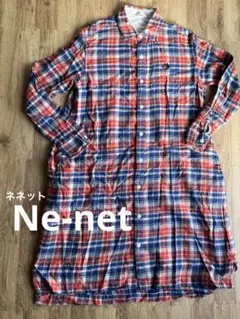 Ne-net ネネット にゃー シャツワンピ