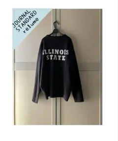 ジャーナルスタンダードレリューム 別注ジャカードニットプルオーバー