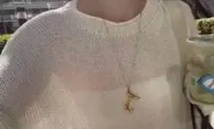 ETRE TOKYO ボトルネックローゲージニットプルオーバー 和紙ニット