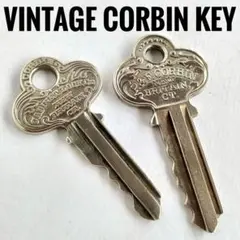 ビンテージ キー 鍵 CORBIN ヴィンテージ USA アメリカ キーホルダー