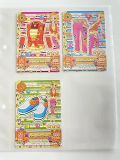 アイカツ　フレッシュオレンジトップス　新条ひなき　ポップ　N