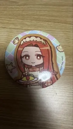 ぴちぴちピッチ　レトロ喫茶　缶バッジ