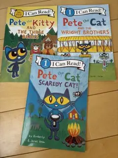 在庫処分★英語絵本 Pete the Cat 3冊セット