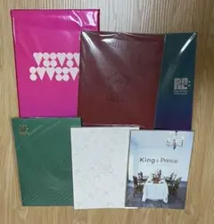 King & Prince パンフレット　特典　銀テ　セット