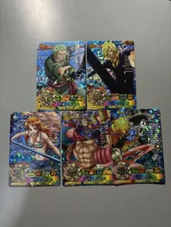 ワンピーベリーマッチIC 麦わらの一味　CP 5枚セット