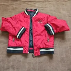TOMMY HILFIGER 赤、黒 ジャケット　リバーシブル　サイズ5