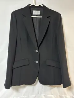 レディース ブラックフォーマル 礼服 13号 シングルボタンジャケット