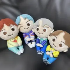 BTS K-POPアイドル ぬいぐるみ 4体セット