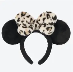 ☆翌日発送☆ミニー ヒョウ柄 カチューシャ