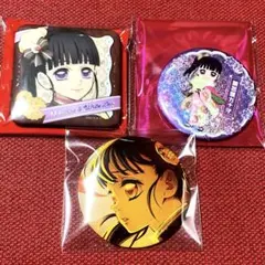 鬼滅の刃 ◻︎ 缶バッジ　栗花落カナヲ バレンタイン ニジゲンノモリ 劇場版