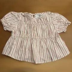 ZARA ベビー ストライプ ブラウス 18-24m 92cm