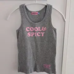 BLUE CROSS グレー タンクトップ M 140