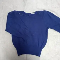 LUMERIA ブルー ニット セーターL