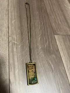 レトロな風景写真入りペンダント ネックレス