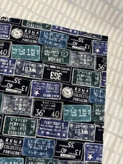 ランチョンマット35×45 デニム調英字 2枚セット - メルカリ
