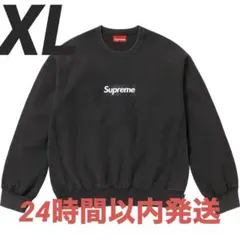 Washed Box Logo Crewneck Black 新品未使用