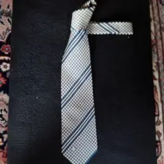 Valentino Garavani ネクタイ ネイビー/ホワイト